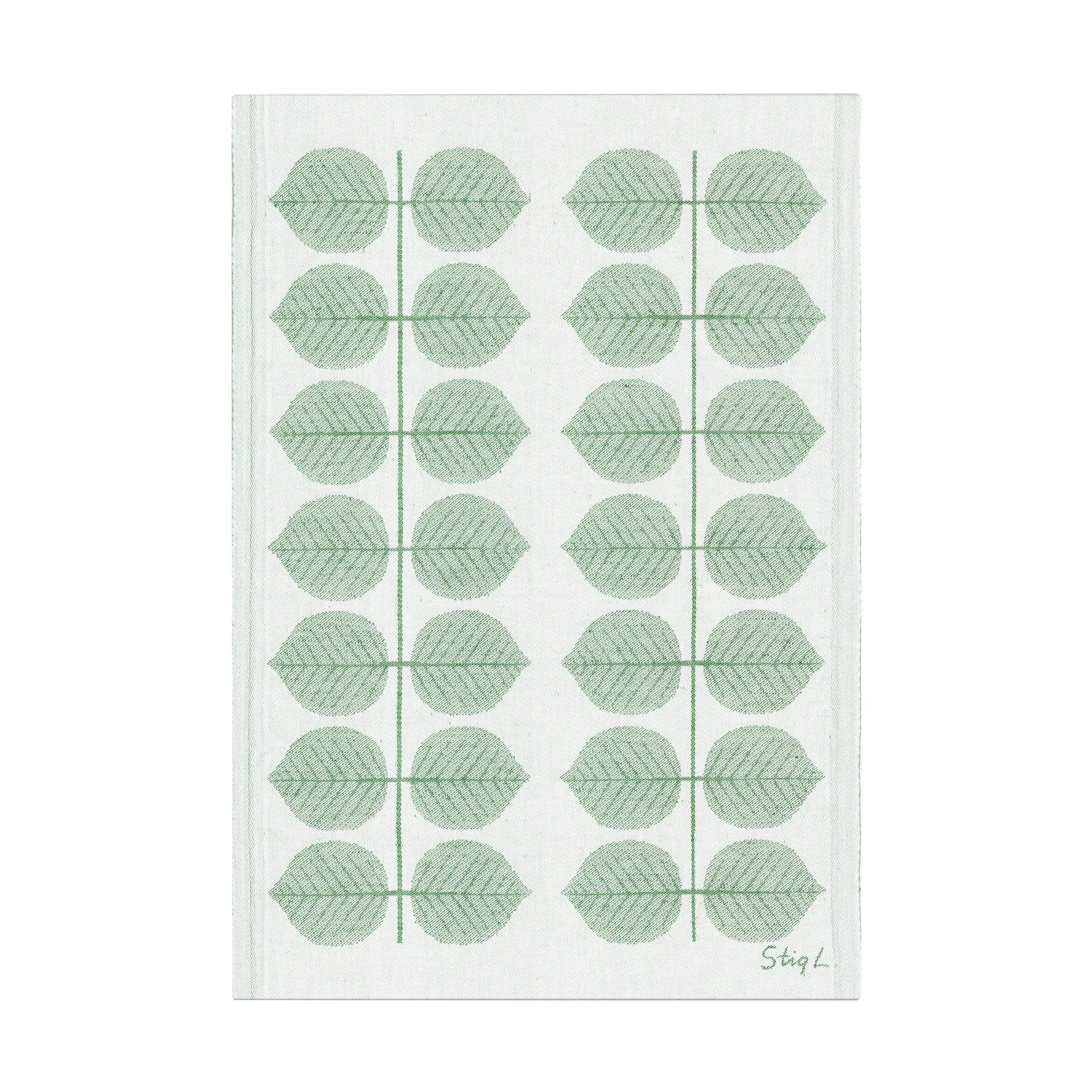 Toalha de cozinha Berså 35x50 cm, Verde Ekelund Linneväveri