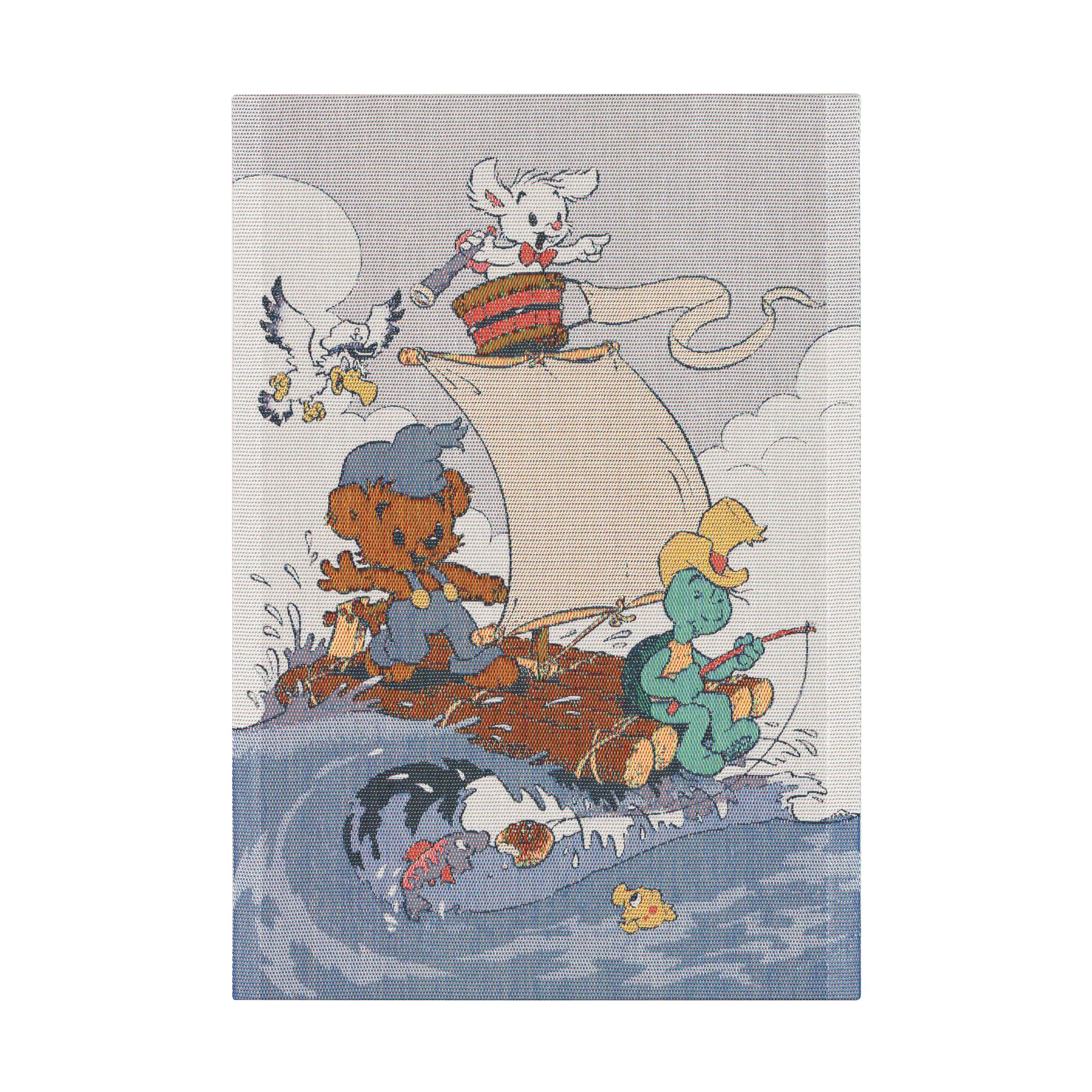 Toalha de cozinha Fisketur 35x50 cm, Multicolor Ekelund Linneväveri