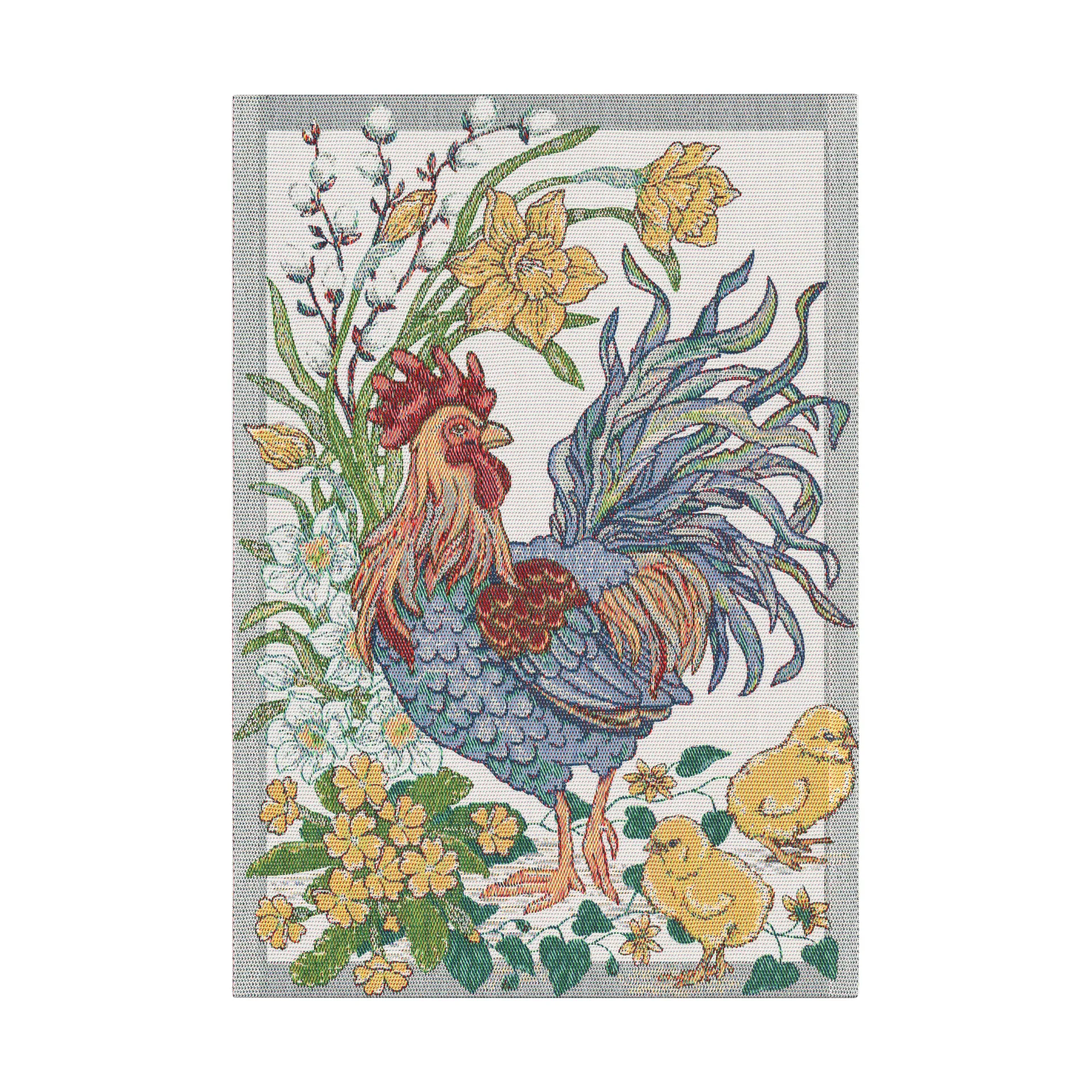 Toalha de cozinha Fjäderblom 35x50 cm, Multicolor Ekelund Linneväveri