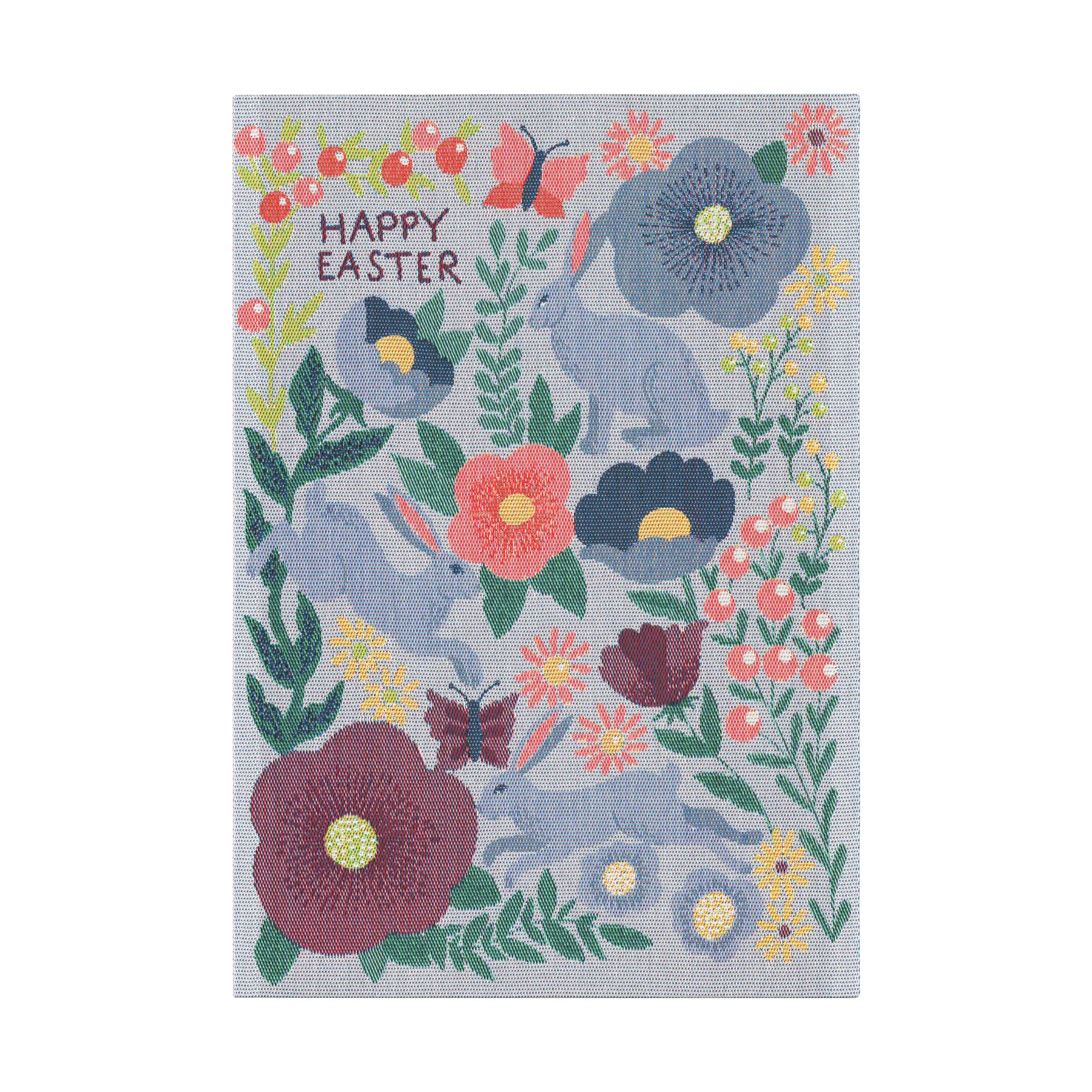 Toalha de cozinha Happy Easter 35x50 cm, Multi Ekelund Linneväveri