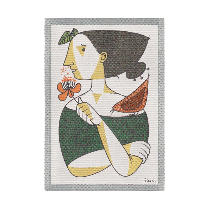 Toalha de cozinha Karaktär 35x50 cm - Multicolor - Ekelund Linneväveri