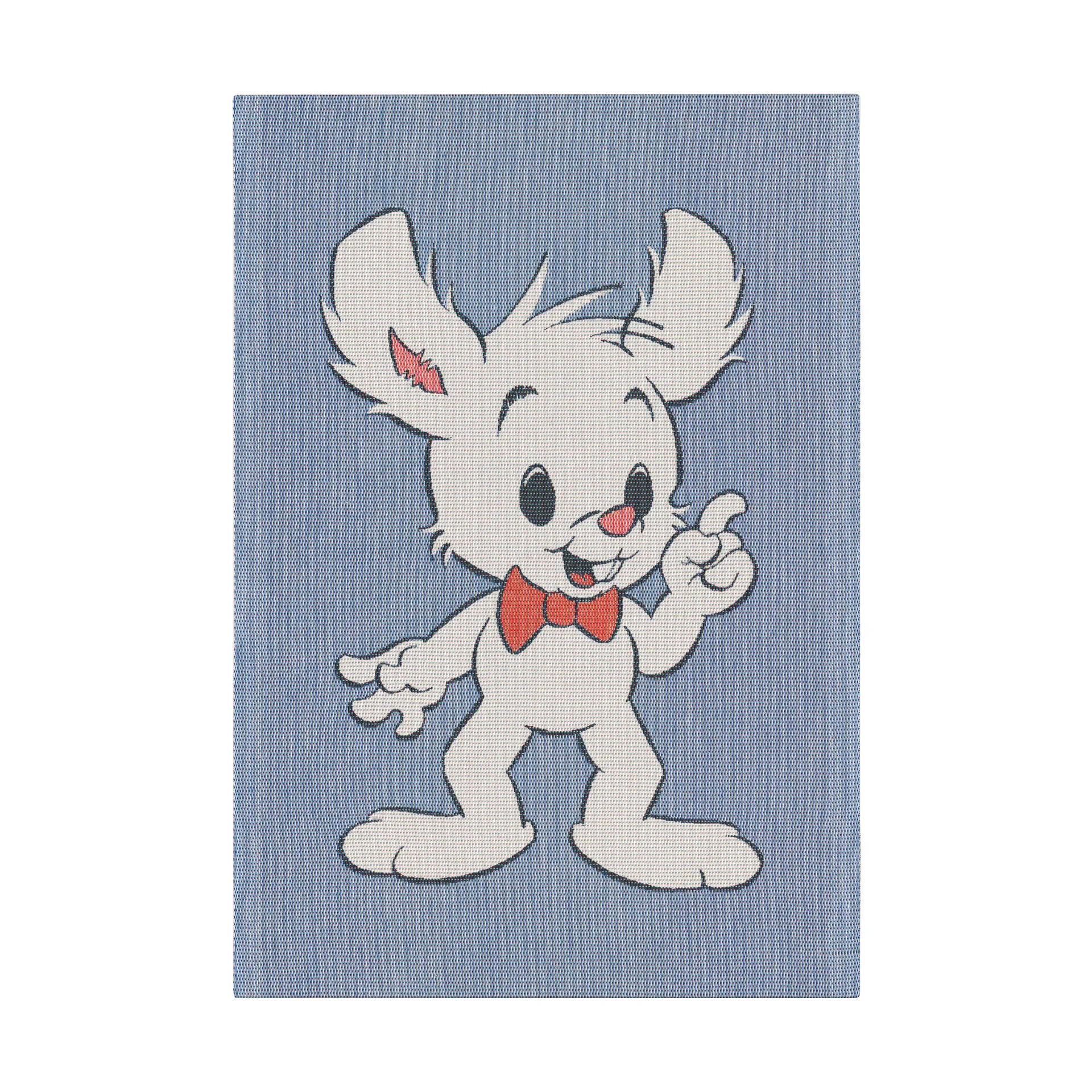 Toalha de cozinha Lille Skutt 35x50 cm, Azul Ekelund Linneväveri