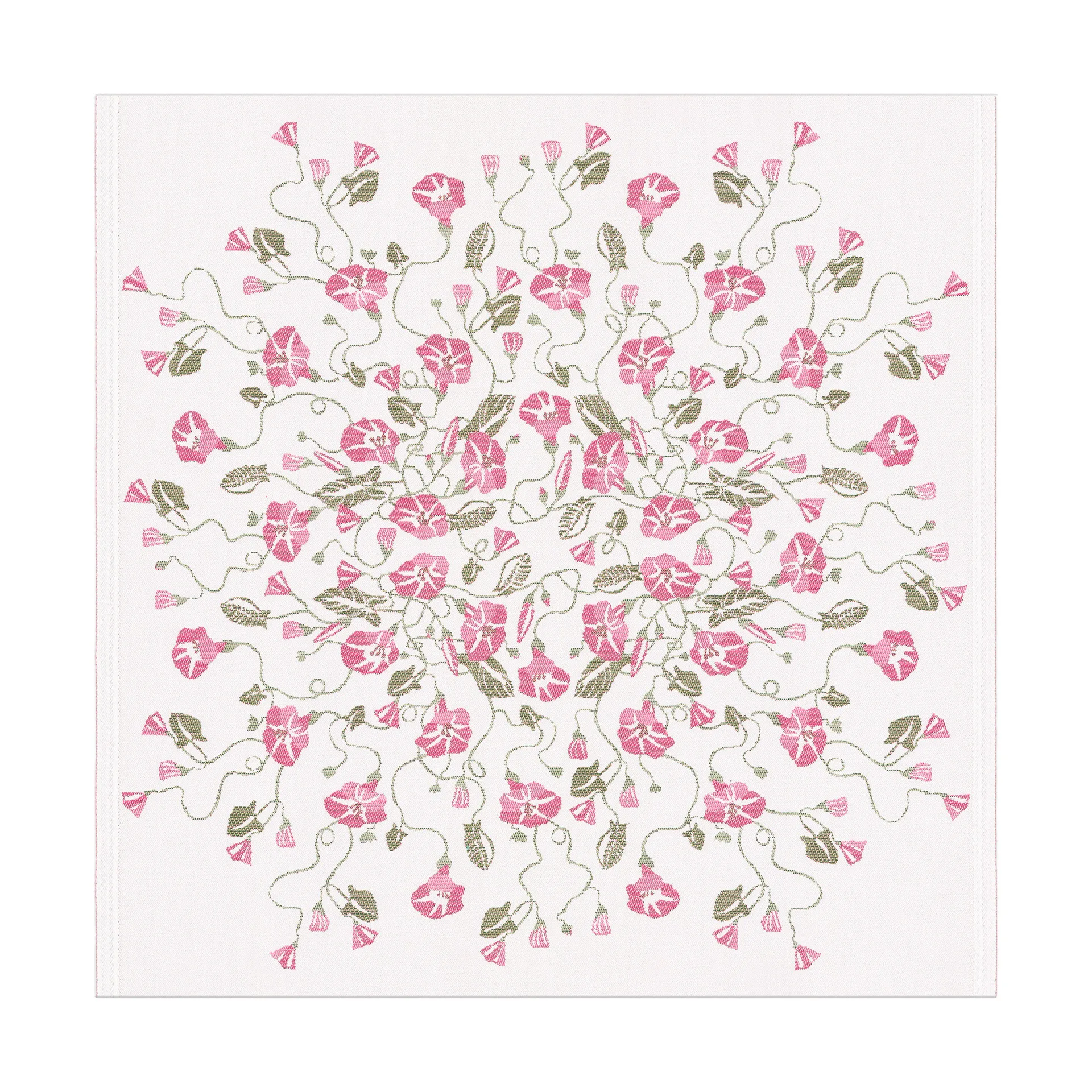 Toalha de mesa Åkervinda 75x75 cm, Rosa Ekelund Linneväveri