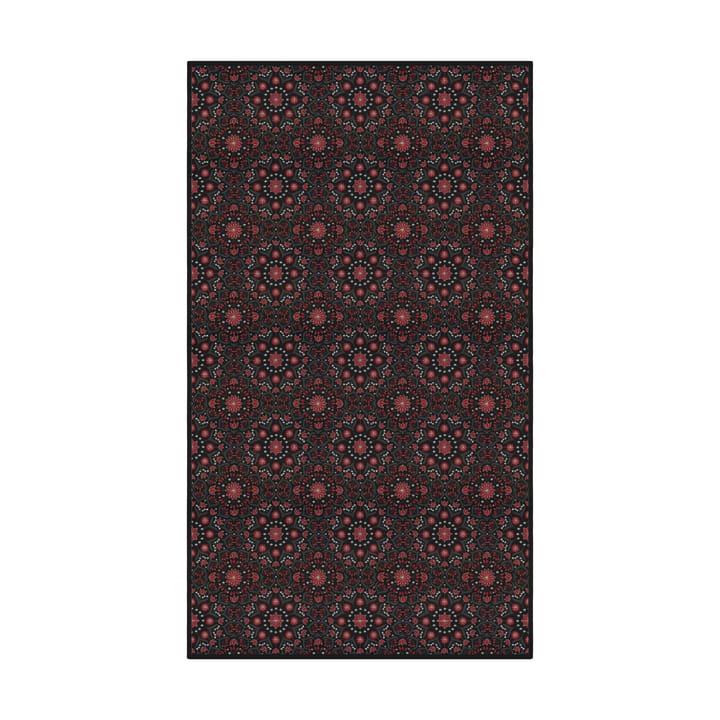 Toalha de mesa Bettys jul 145x250 cm, Vermelho-preto Ekelund Linneväveri
