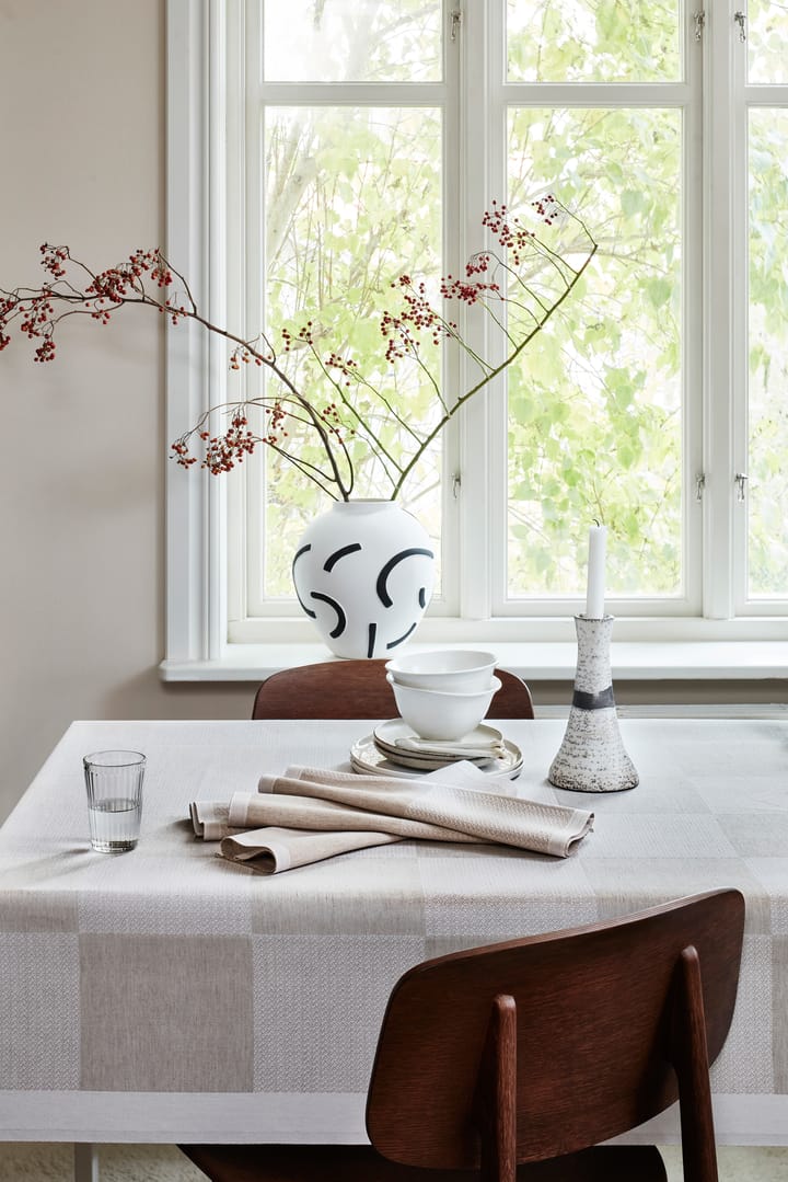 Toalha de mesa Ruta, tecido cru, 150x250 cm Ekelund Linneväveri