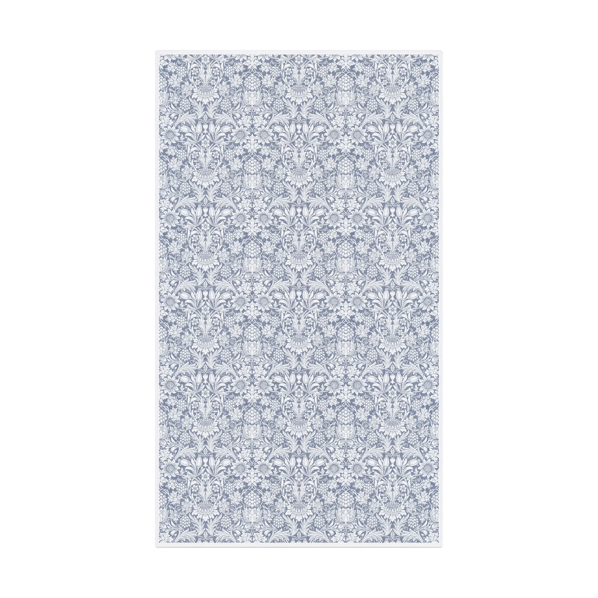 Toalha de mesa Sunflower 150x250 cm, Azul Ekelund Linneväveri