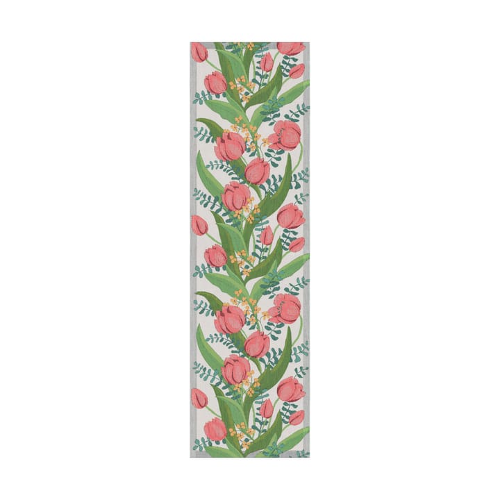 Tulpanlund caminho de mesa 35x120 cm - Multicolor - Ekelund Linneväveri