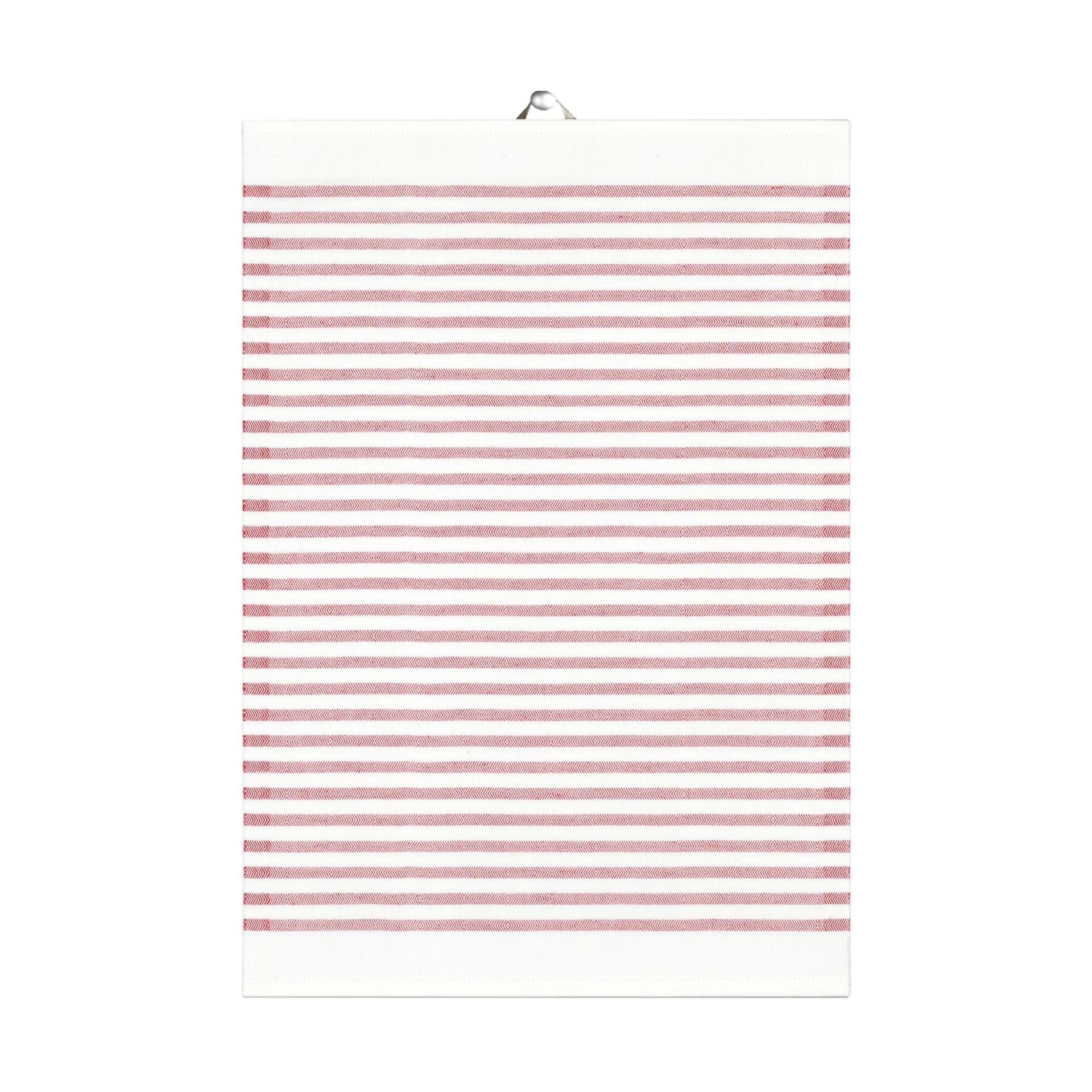 Tvärs pano de cozinha vermelho, 35x50 cm Ekelund Linneväveri