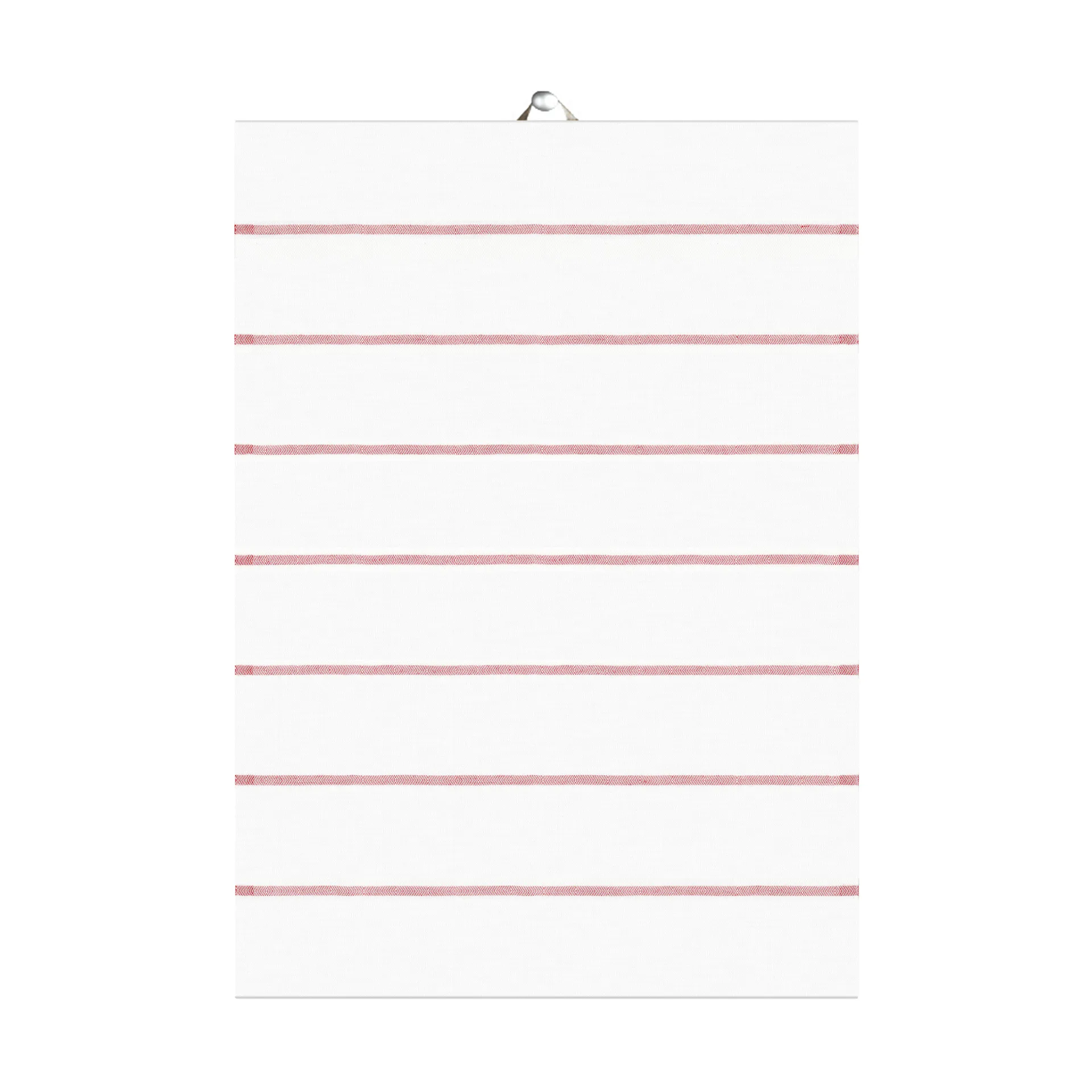 Tvärs pano de cozinha vermelho, 50x70 cm Ekelund Linneväveri