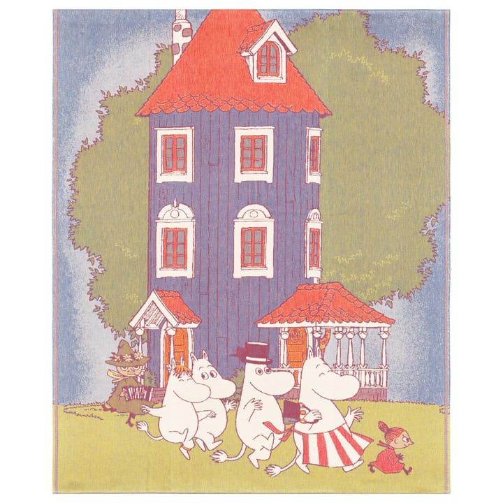 Manta Moomin House 140x170 cm - Multi - Ekelund