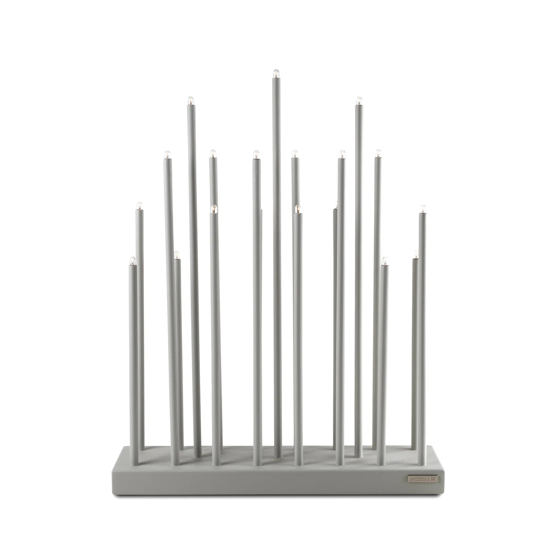 Candelabro elétrico Elflugan Grande, Cinzento claro Elflugan