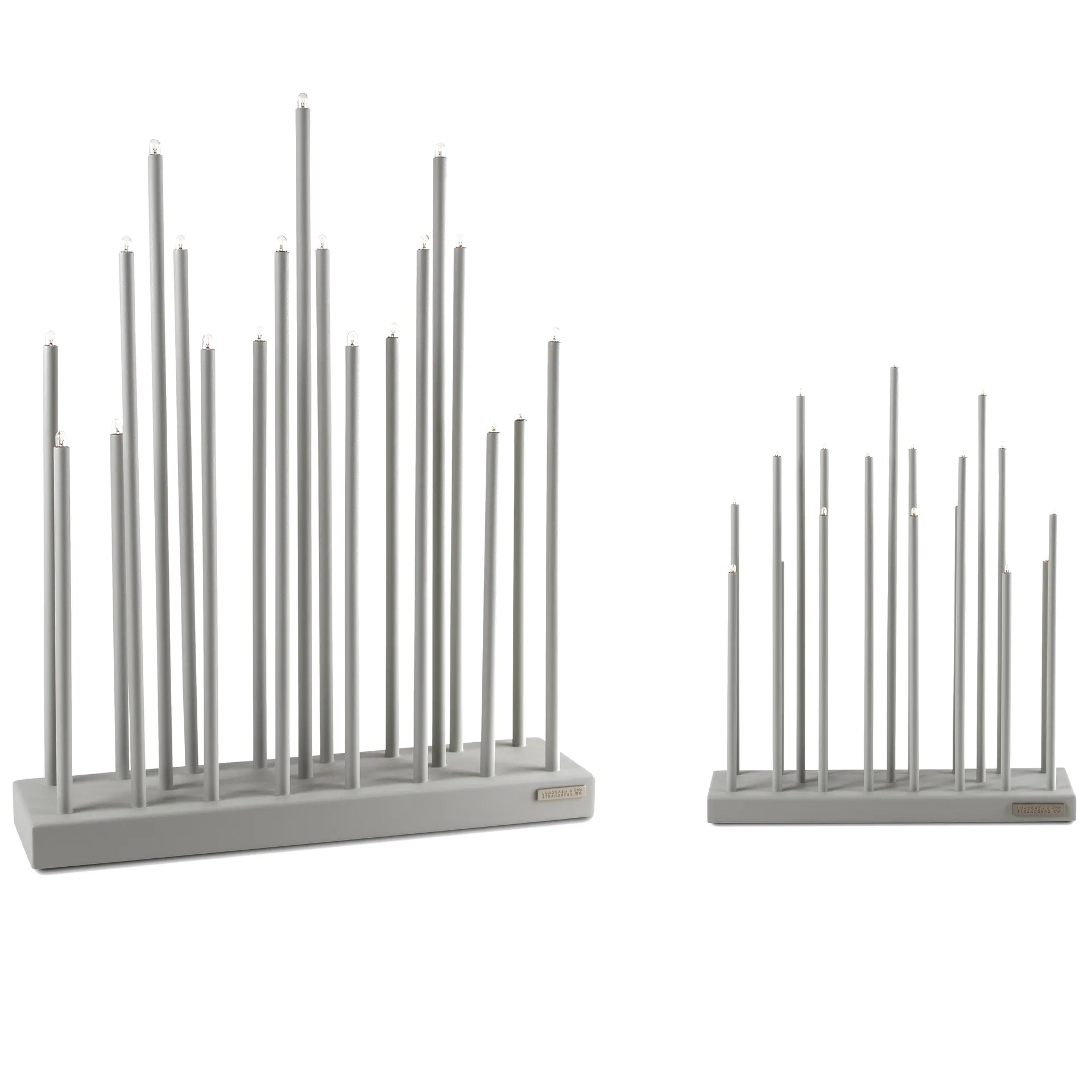 Candelabro elétrico Elflugan Grande, Cinzento claro Elflugan