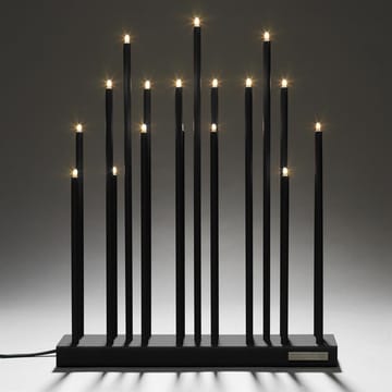 Candelabro elétrico Elflugan Grande - Preto carvão - Elflugan