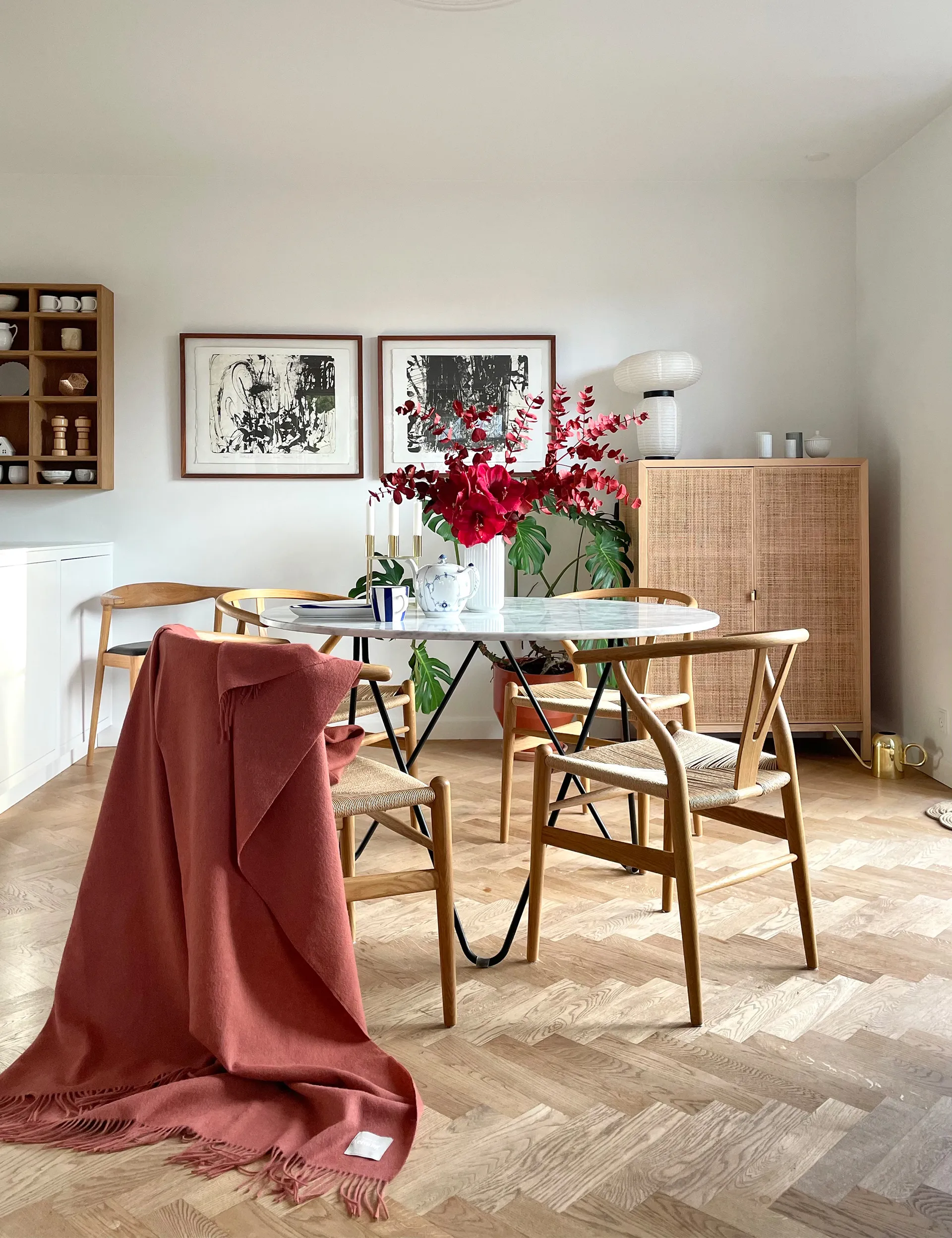 Manta Elvang Classic, Rusty red Elvang Denmark