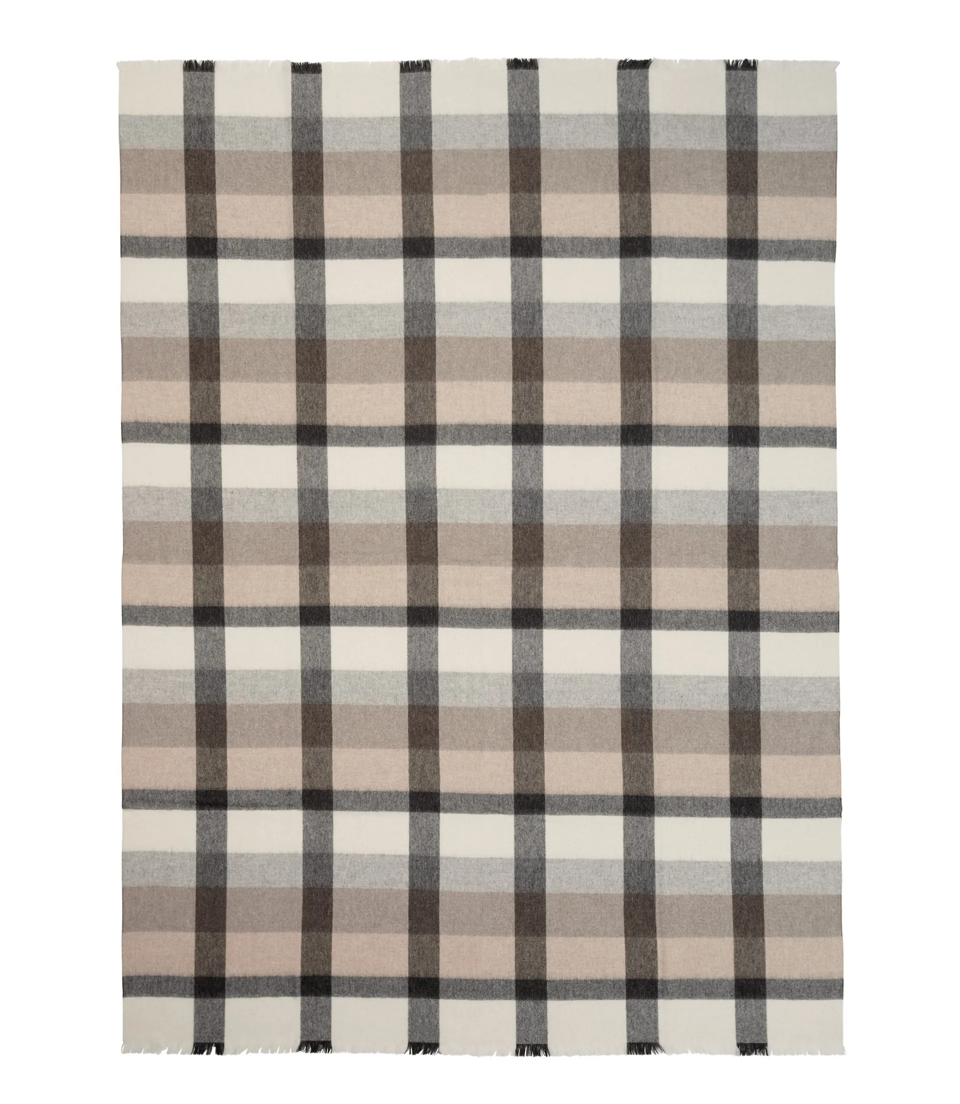 Manta Intersection 130x190 cm, camel-grey Elvang Denmark