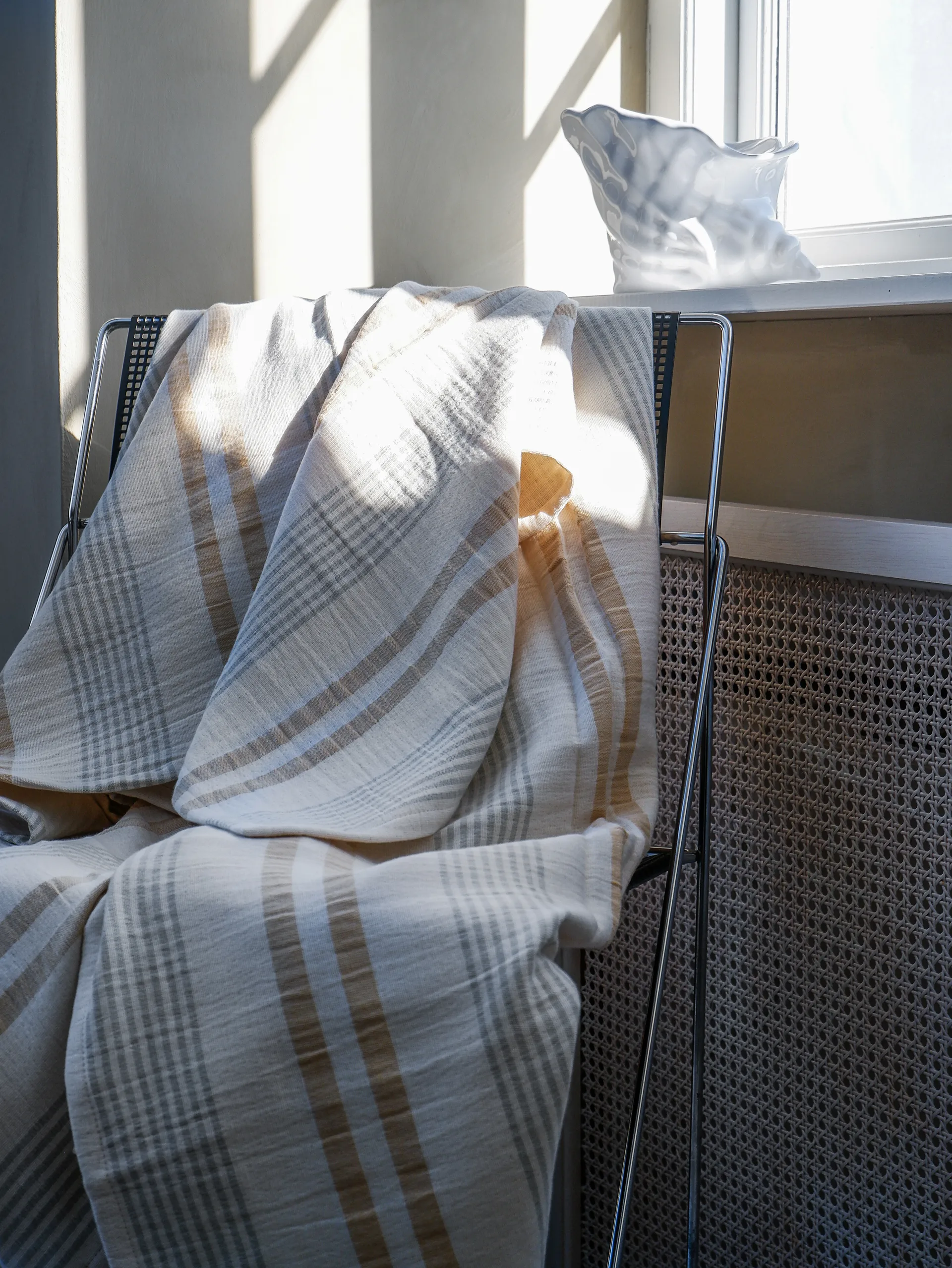 Manta Iris 130x180 cm, Amarelo-Verde Elvang Denmark