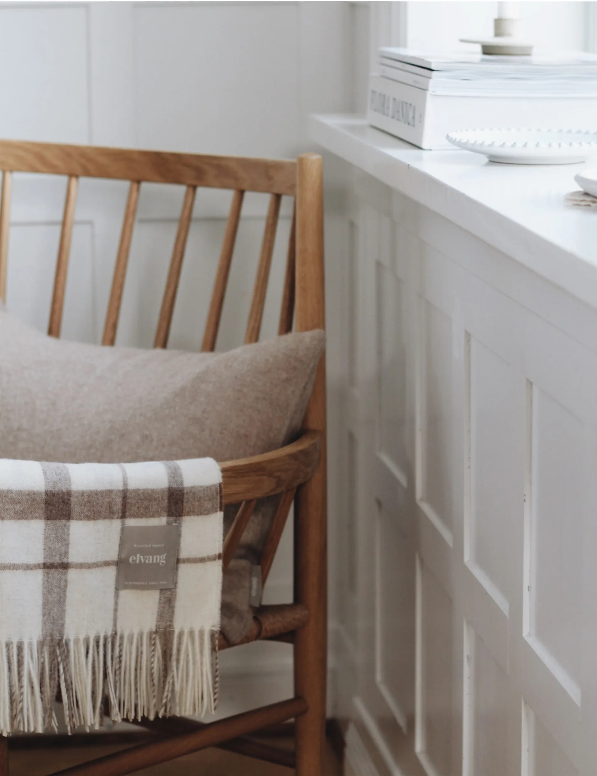 Manta Tweed 130x200 cm, Mocca Elvang Denmark