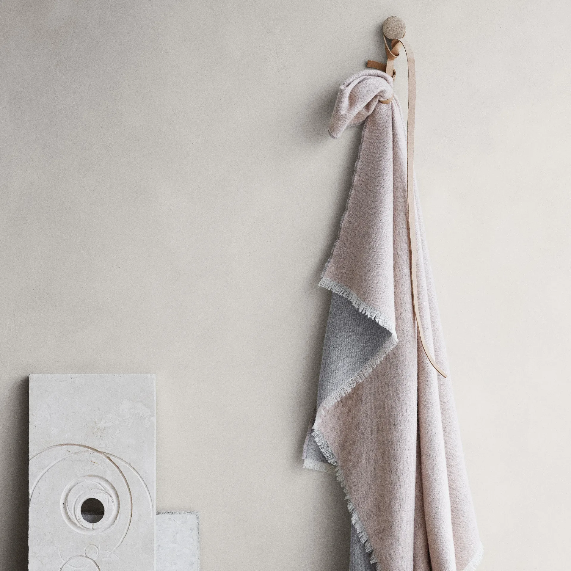 Manta Venice, Branco-nude Elvang Denmark