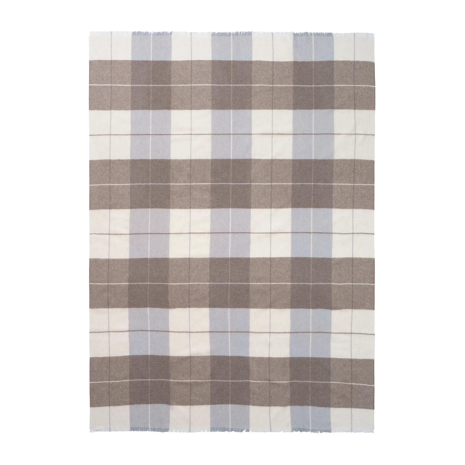 Manto Escocês 130x190 cm, Camel-Grey Elvang Denmark