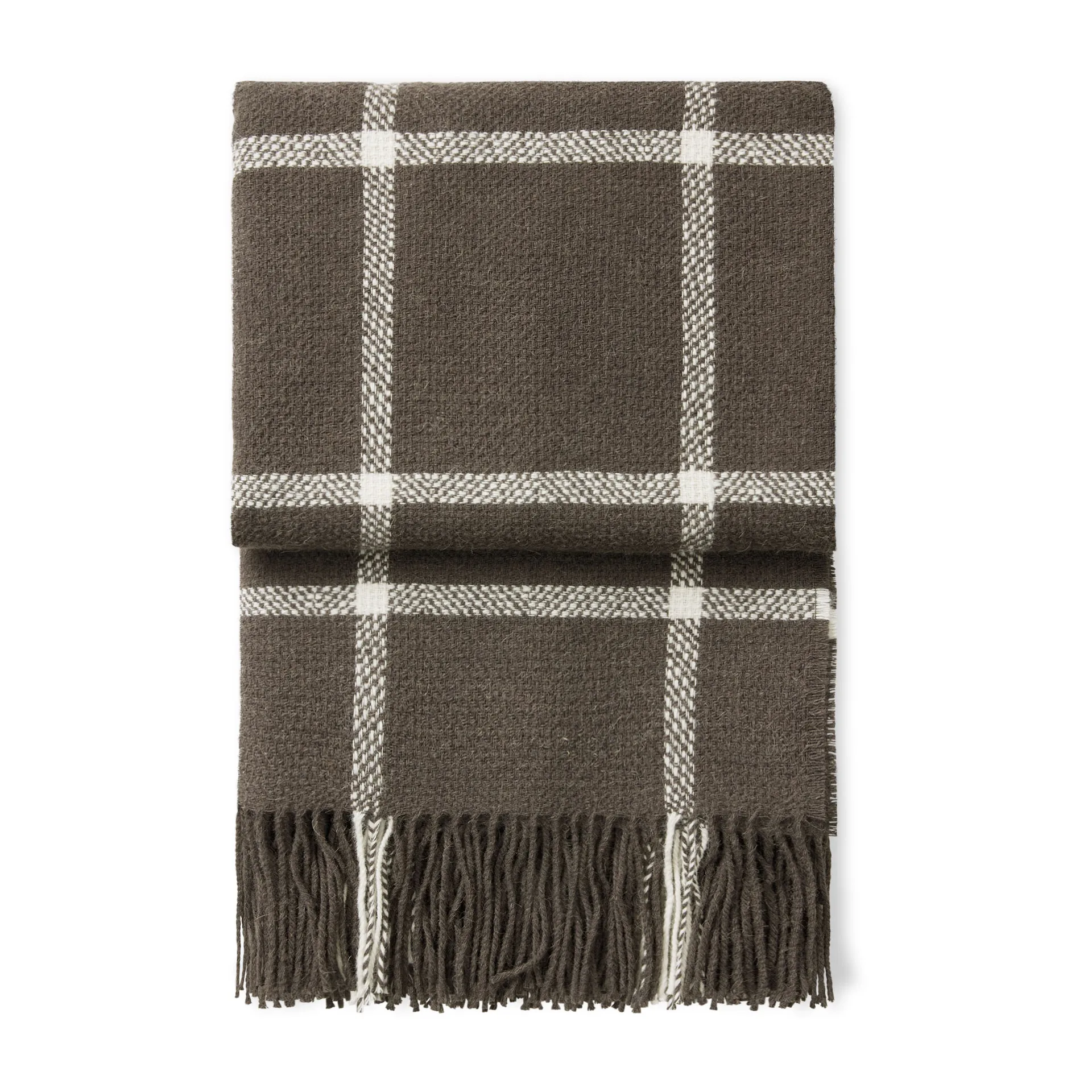 Tartan manta 130x190 cm, Mocca Elvang Denmark