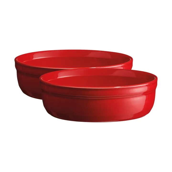 Creme Brûlée forma 2 unidades - Vermelho - Emile Henry