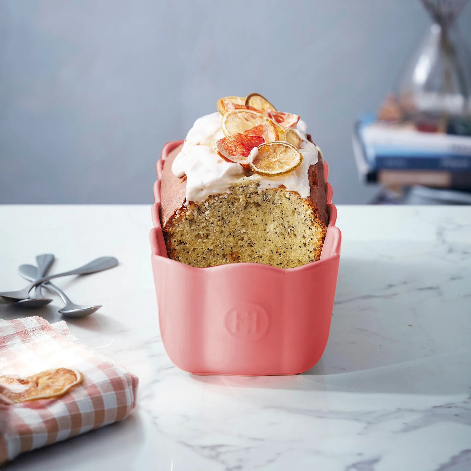 Forma para madeleines Emile Henry, Pastilha elástica Emile Henry