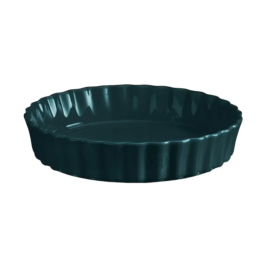 Forma para torta Emile Henry Ø24 cm, Petrol Emile Henry