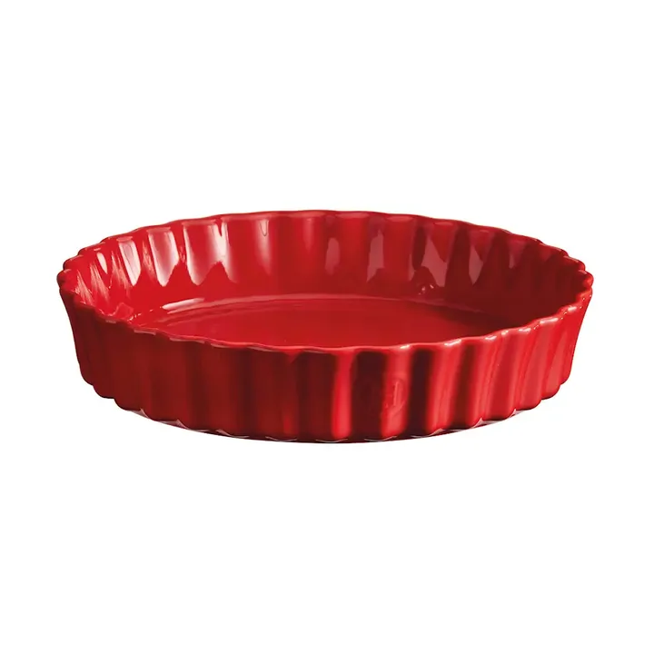 Forma para torta Emile Henry Ø24 cm - Vermelho - Emile Henry