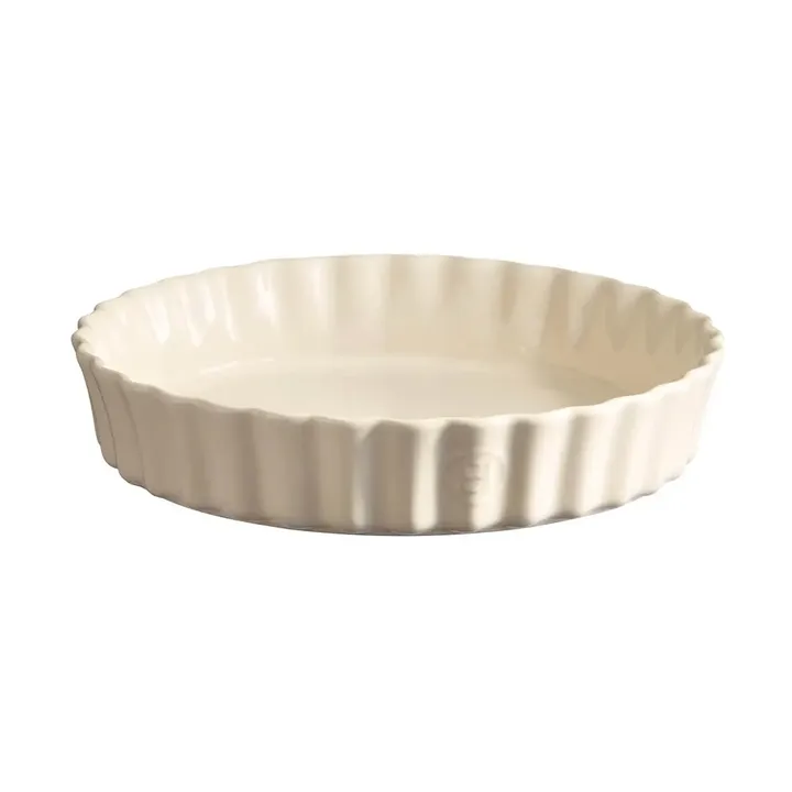 Forma para torta Emile Henry Ø28 cm - Cream - Emile Henry