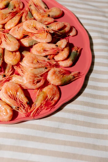 Prato de servir Emile Henry Madeleine - Bubbelgum, redondo - Emile Henry