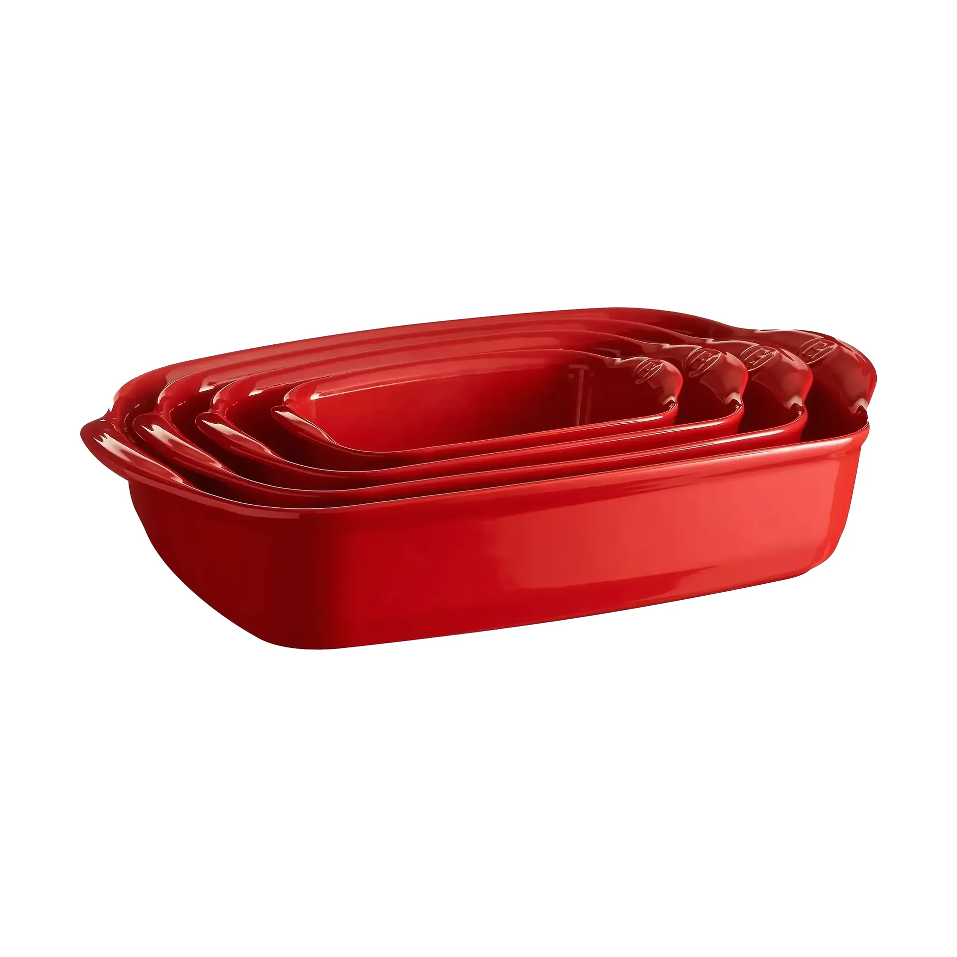 Travessa de forno Emile Henry L 4 L, Vermelho Emile Henry