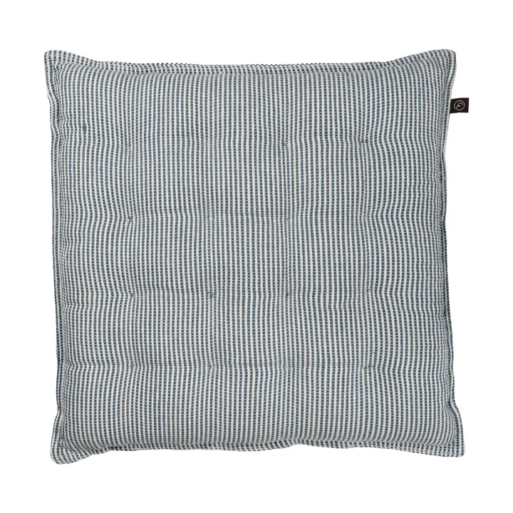 Almofada de assento Ernst 40x40cm - Azul-branco - ERNST