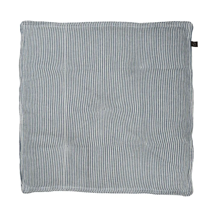 Almofada de assento Ernst 45x45 cm - Azul-branco - ERNST
