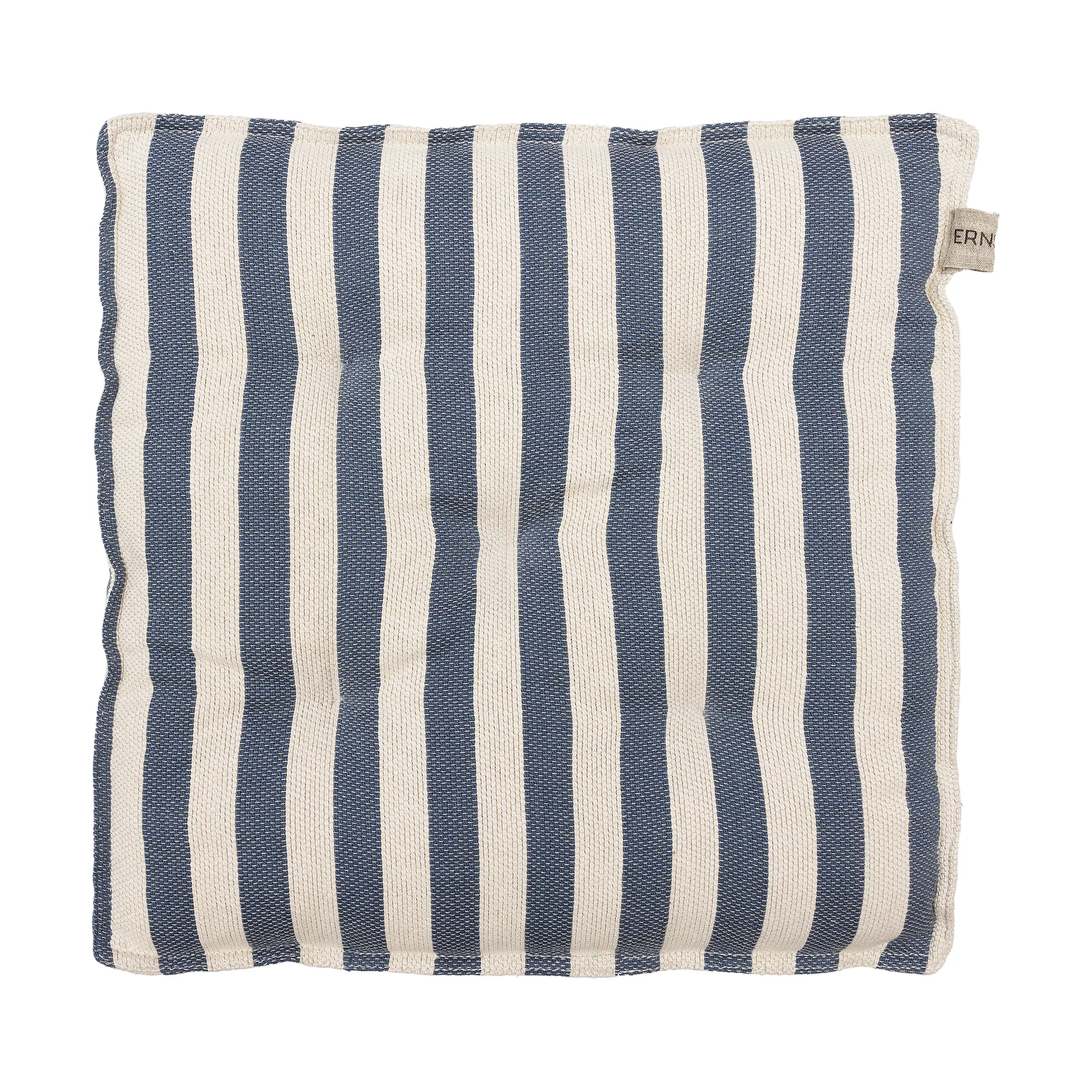 Almofada de assento Ernst 45x45 cm, Branco-azul ERNST