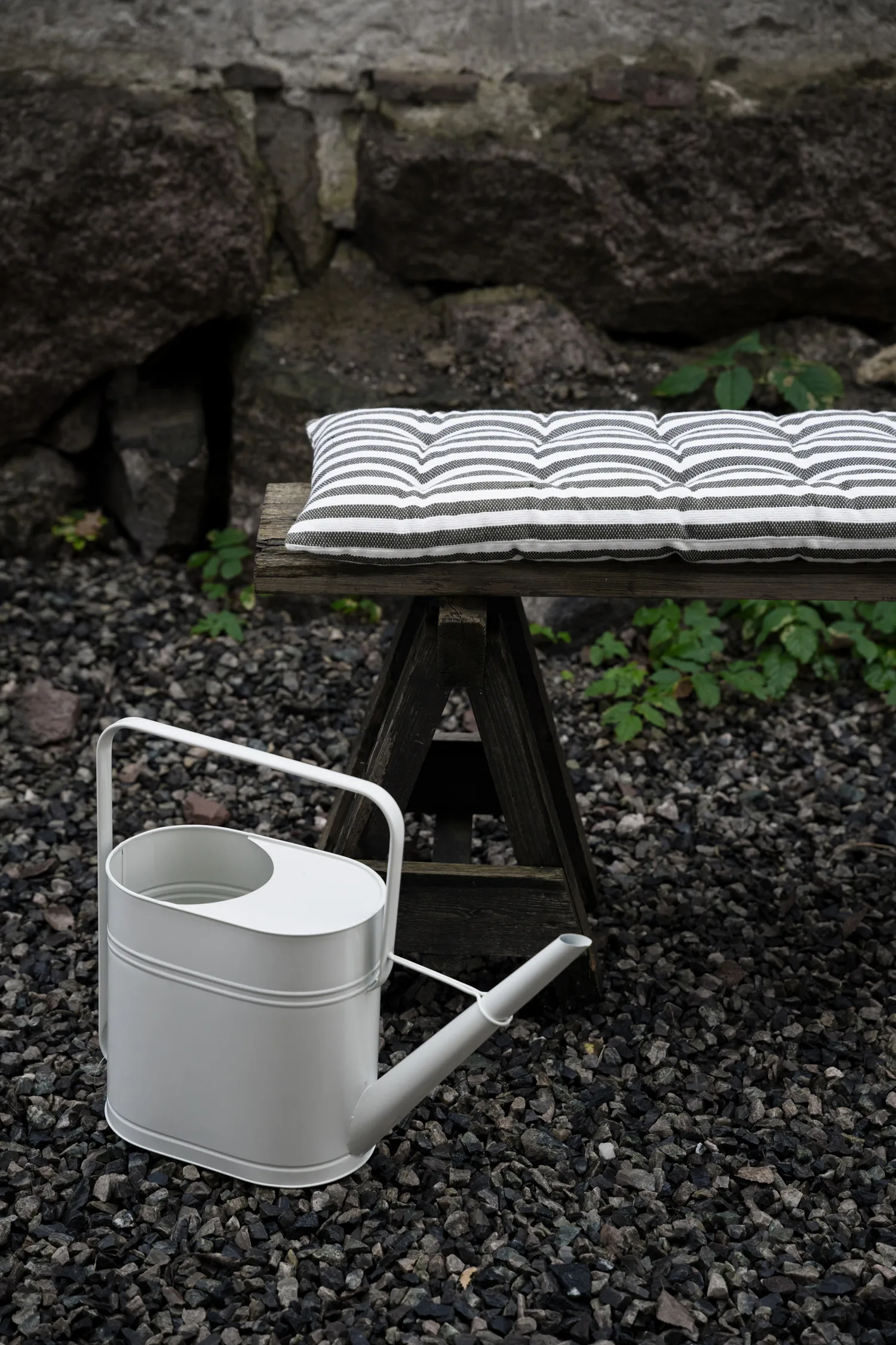 Almofada para escadas Ernst 30x100 cm, Sálvia-branco ERNST