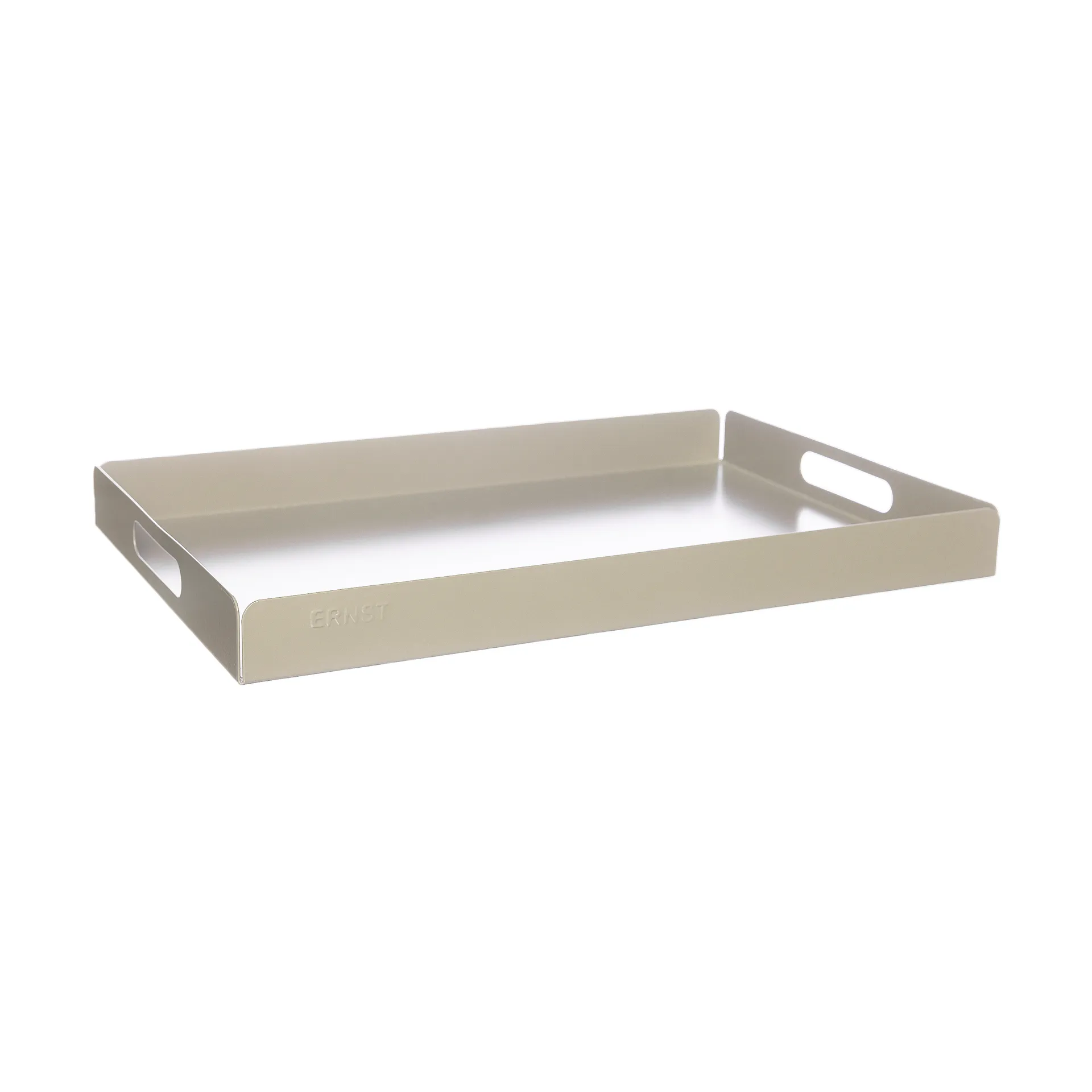 Bandeja metal Ernst 30x45 cm, Creme claro ERNST