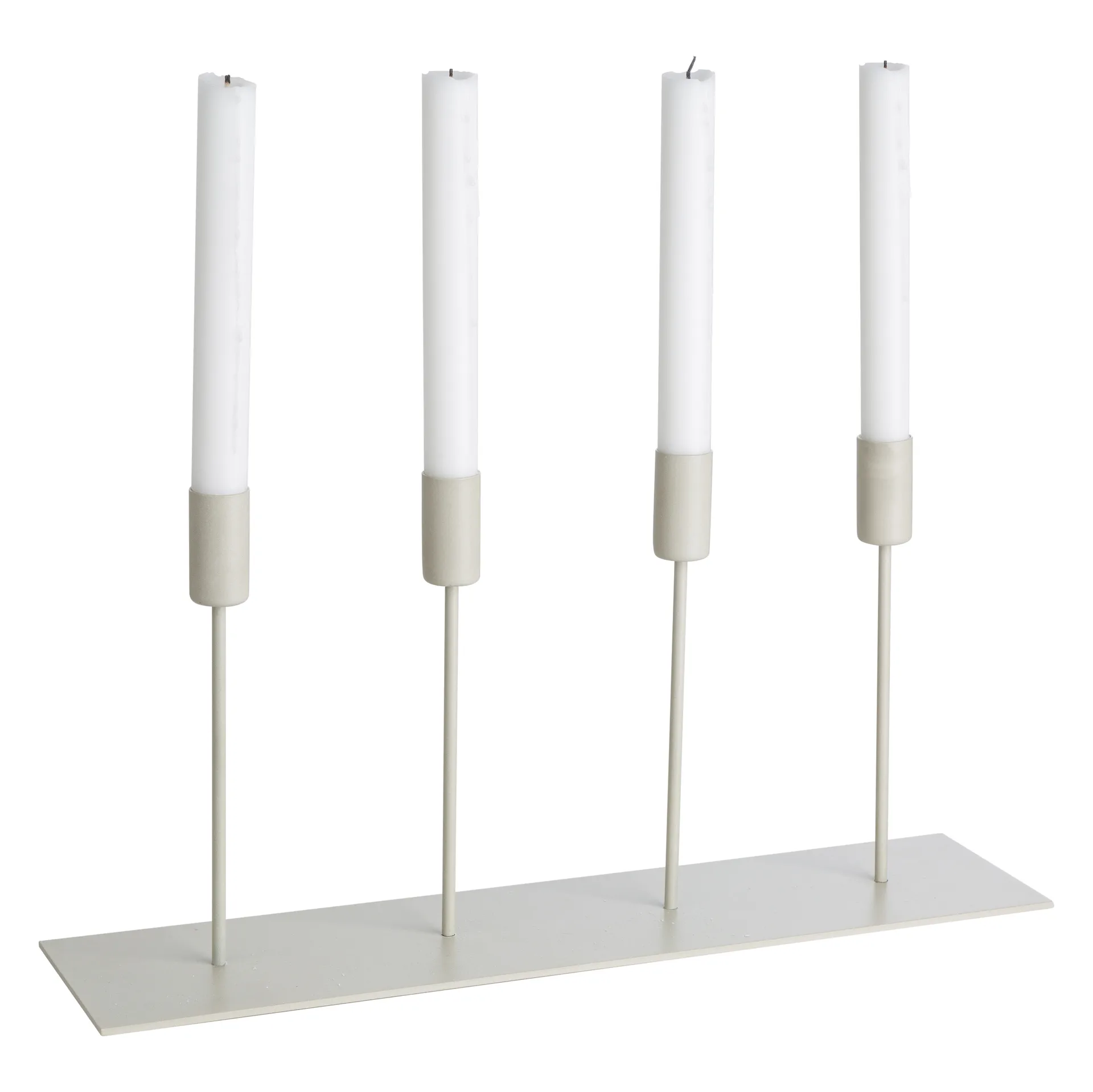 Candelabro do Advento metal Ernst, Bege ERNST