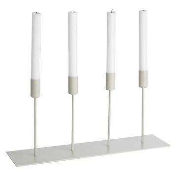 Candelabro do Advento metal Ernst - Bege - ERNST