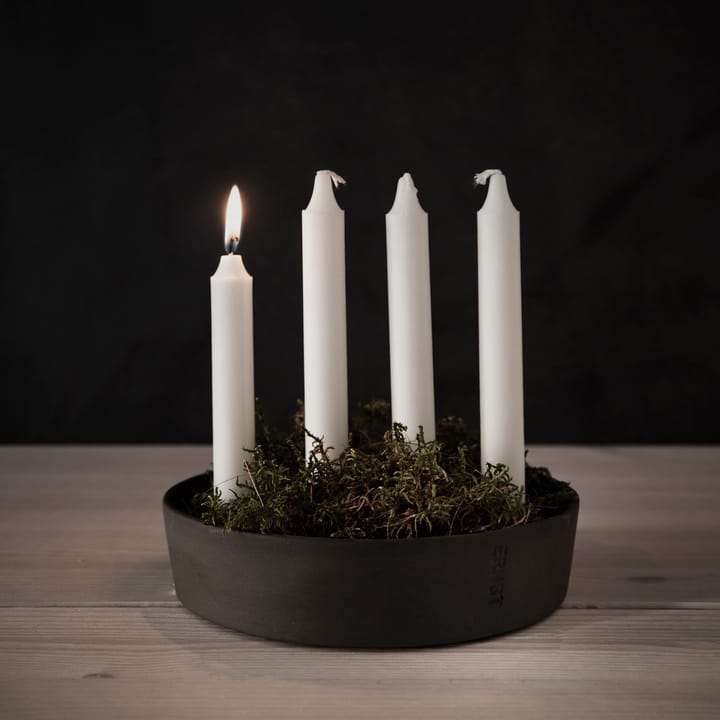 Candelabro Grés do Advento ERNST, Cinza escuro ERNST