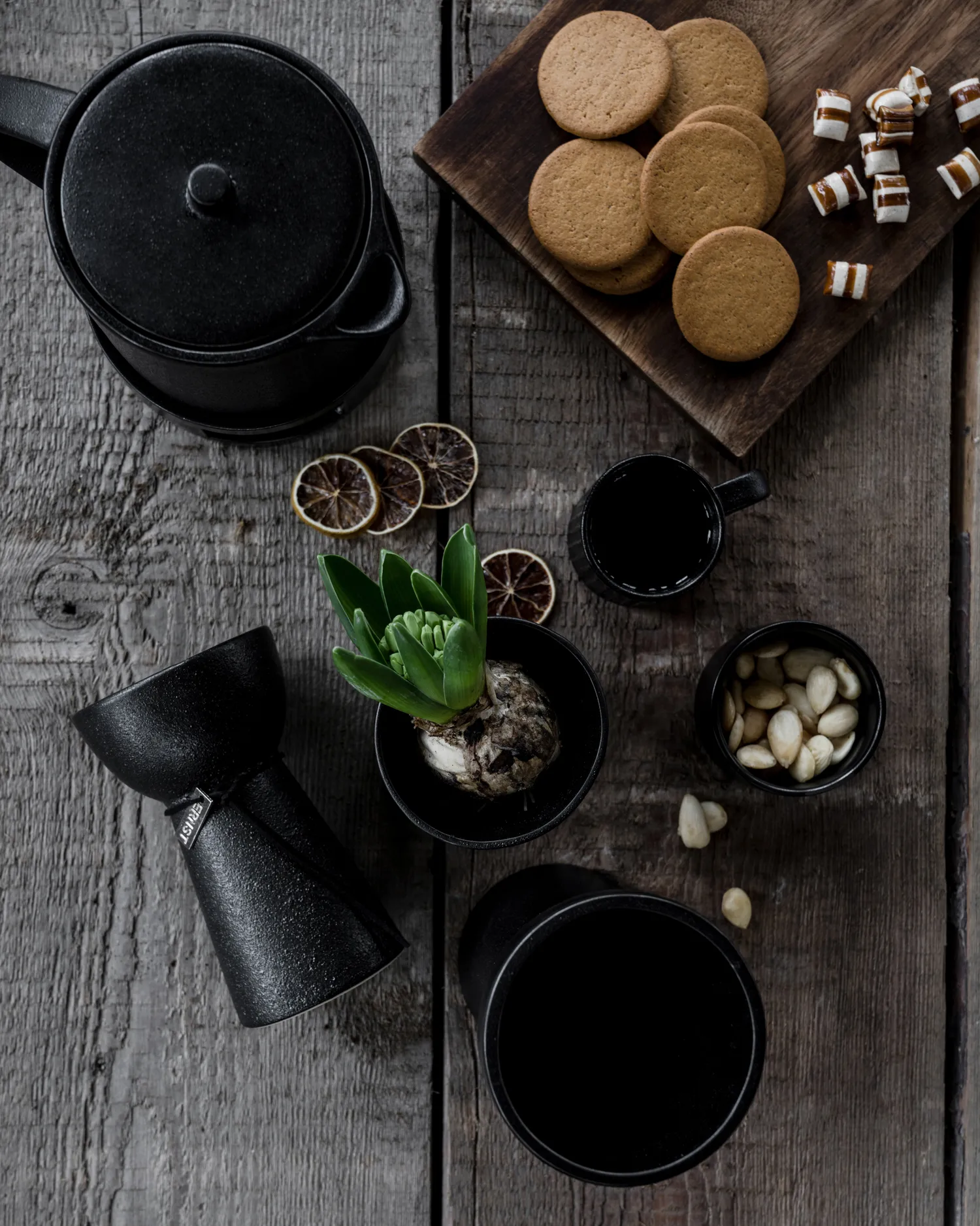 Caneca de glögg Ernst Ø6 cm, Preto ERNST