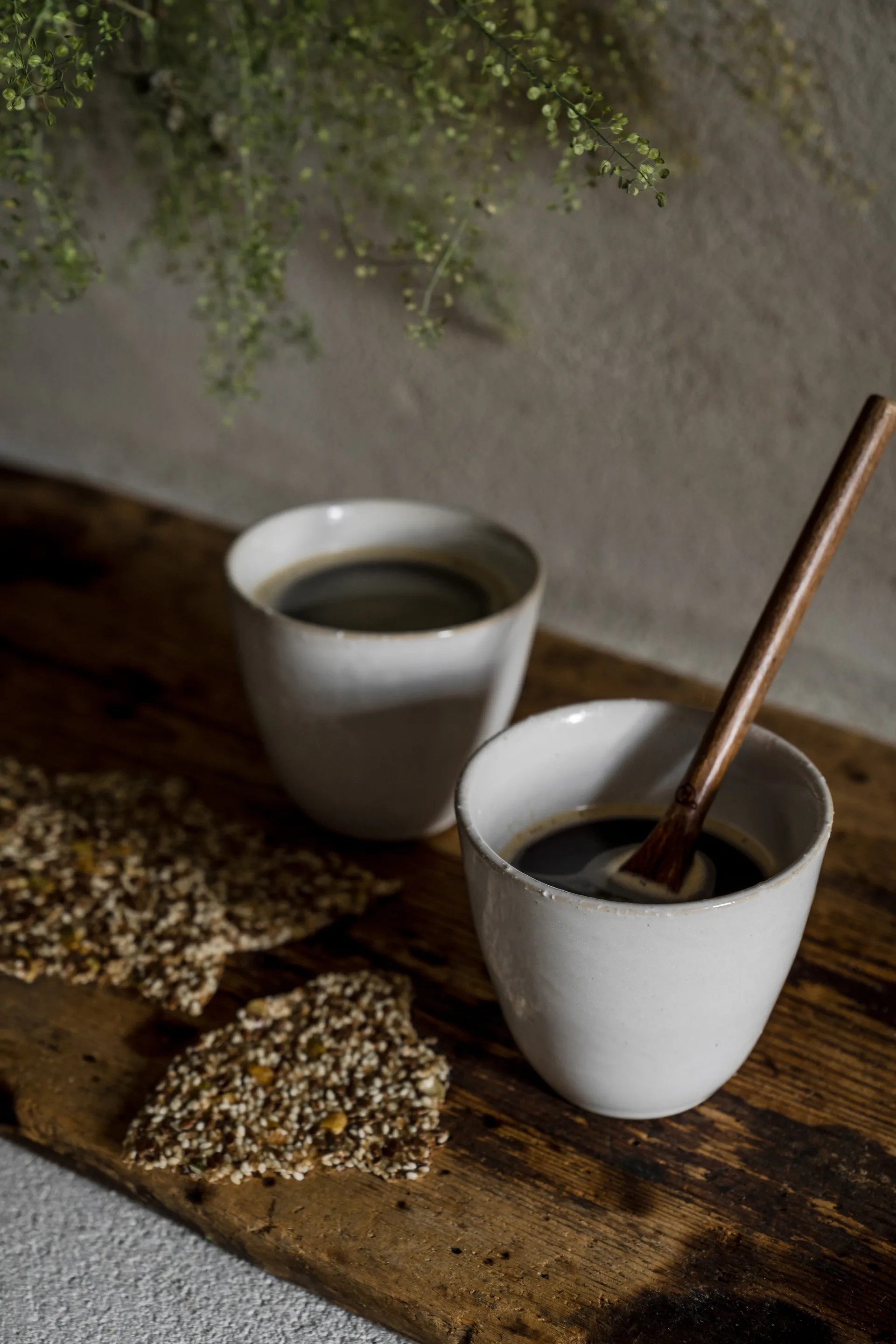 Caneca sem asa Ernst 8 cm, Natural branco ERNST