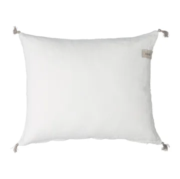 Capa de almofada com franjas Ernst 50 x 60 cm - branco - ERNST