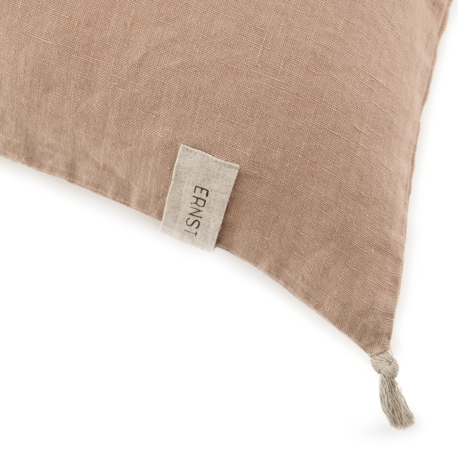 Capa de almofada com franjas Ernst 50 x 60 cm, Nutmeg ERNST