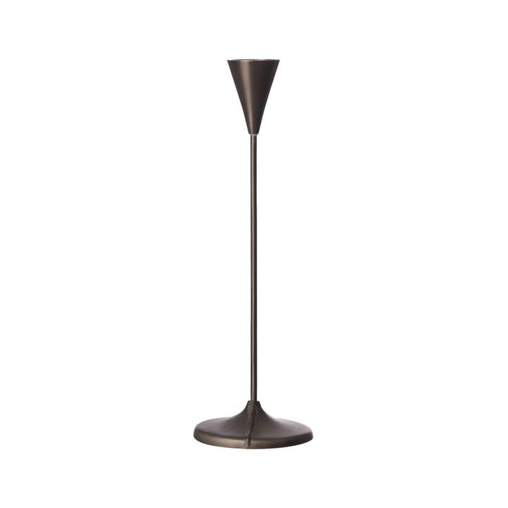 Castiçal Ernst cromo enegrecido, 25 cm ERNST