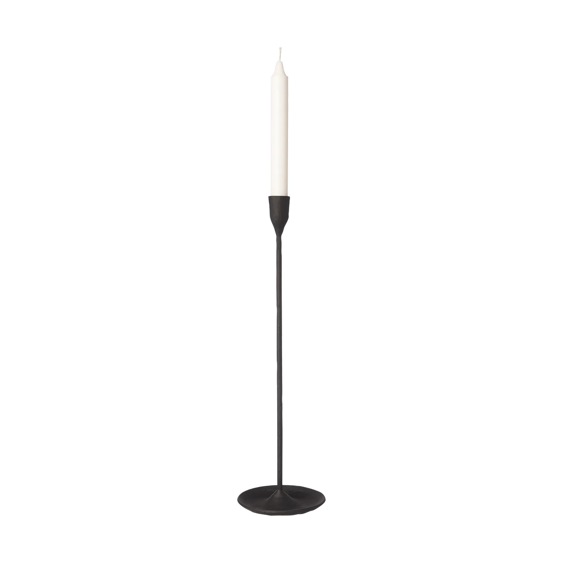 Castiçal Ernst em metal preto, 41 cm ERNST