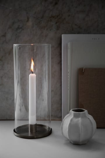 Castiçal para lustre 28 cm Ernst - Alumínio preto - ERNST
