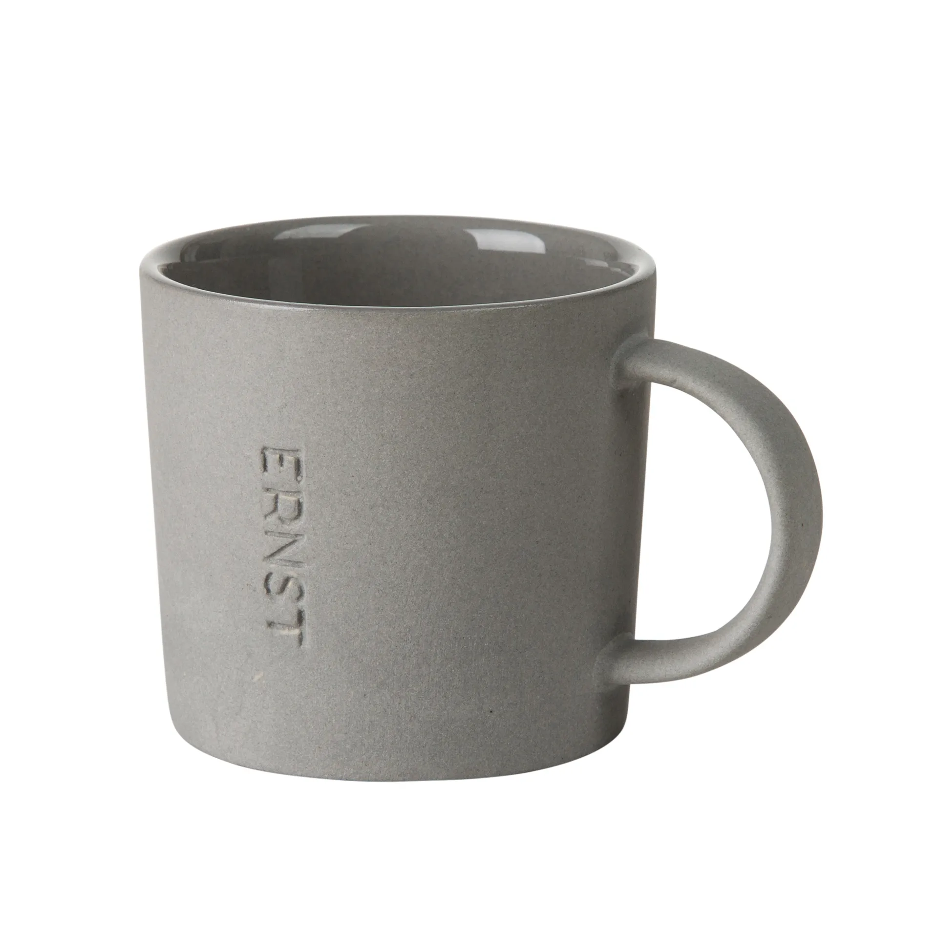 Chávena de expresso Ernst stoneware 10 cl, cinza ERNST