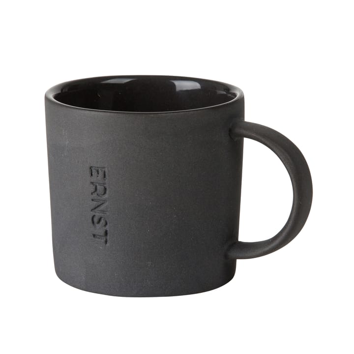 Chávena de expresso Ernst stoneware 10 cl - Dark grey - ERNST