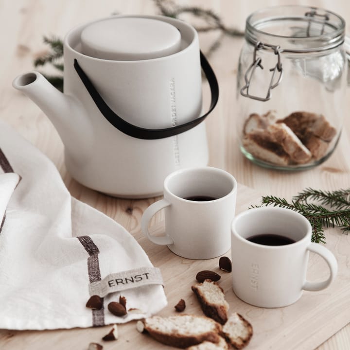 Chávena de expresso Ernst stoneware 6 un., branco ERNST