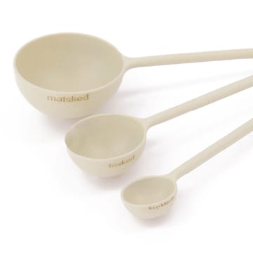 Colheres de medir Ernst metal - Bege - ERNST